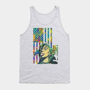 Indian Feather Flag (tongue out) Tank Top